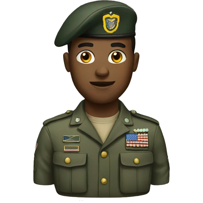 military emoji
