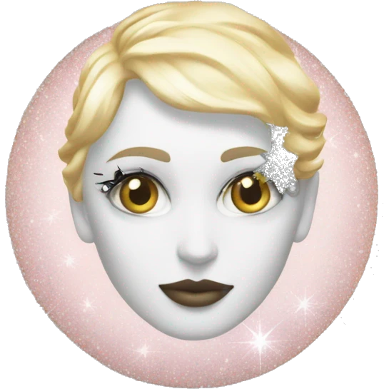 dior brand logo with some sparkles over it emoji