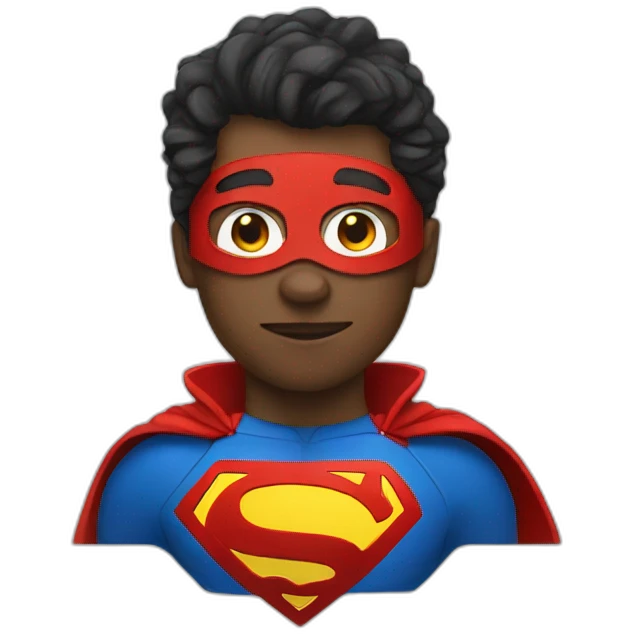 Super hero emoji