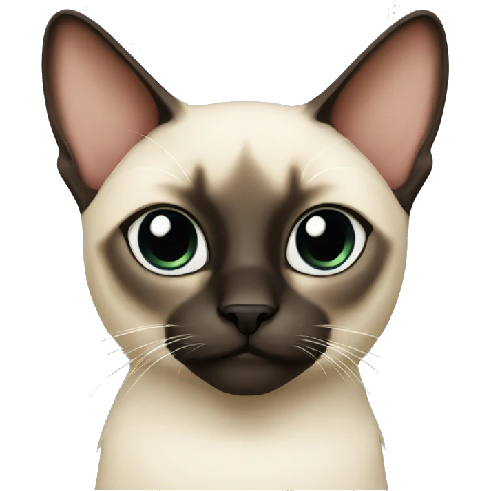 Siamese cat emoji