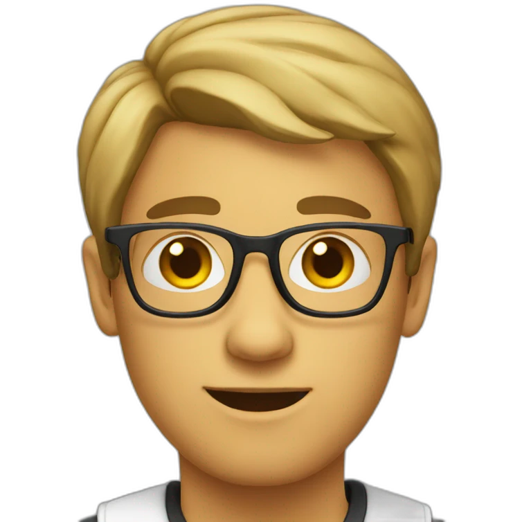 Nerd with broken glasses  emoji