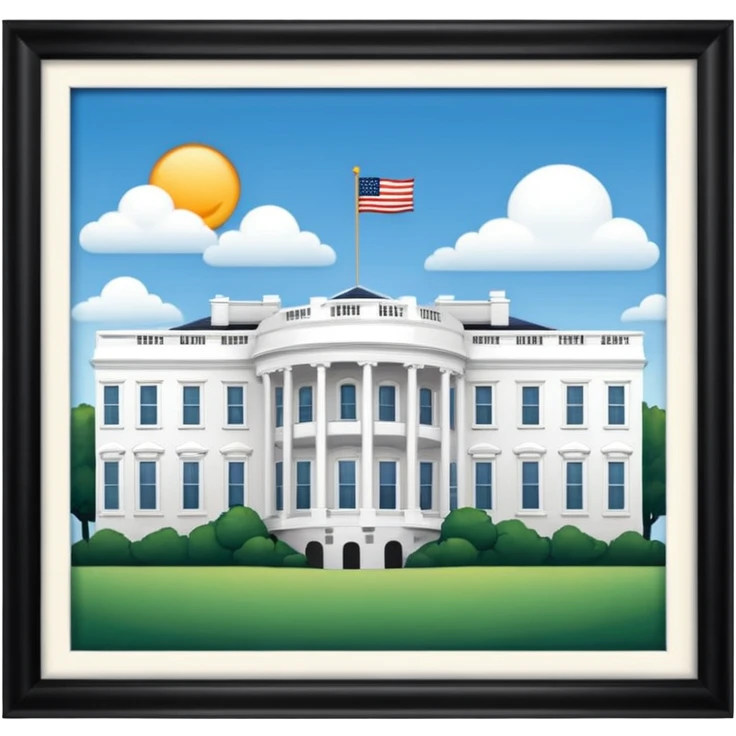White House  emoji