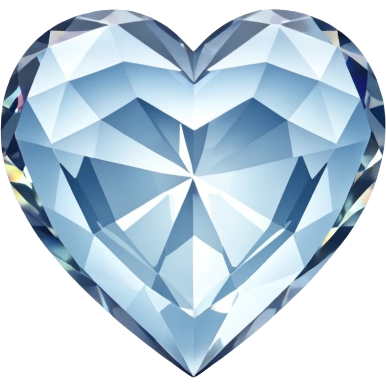 crystal heart emoji