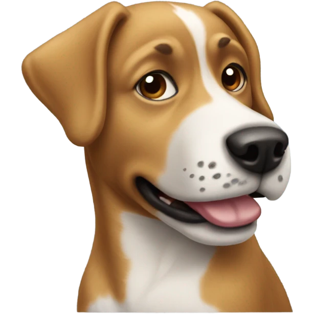 Dog coquetee emoji