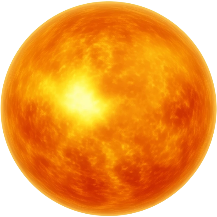 a full view of Solar Flare ] emoji