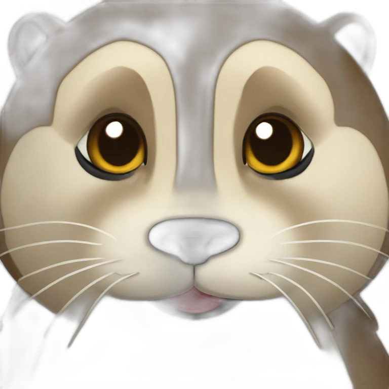 Loutre sur tortu emoji