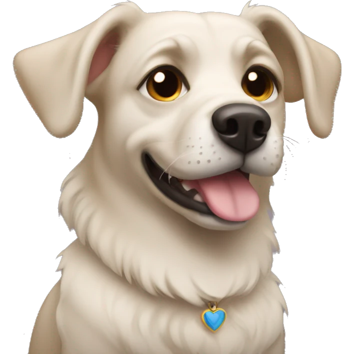 gay dog emoji