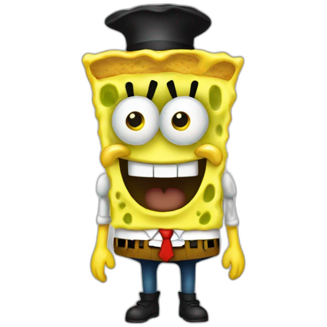 lula-wearing-spongebob-costume emoji