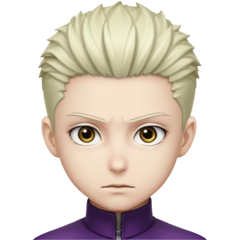 a front view shot of mere from hunter x hunter emoji