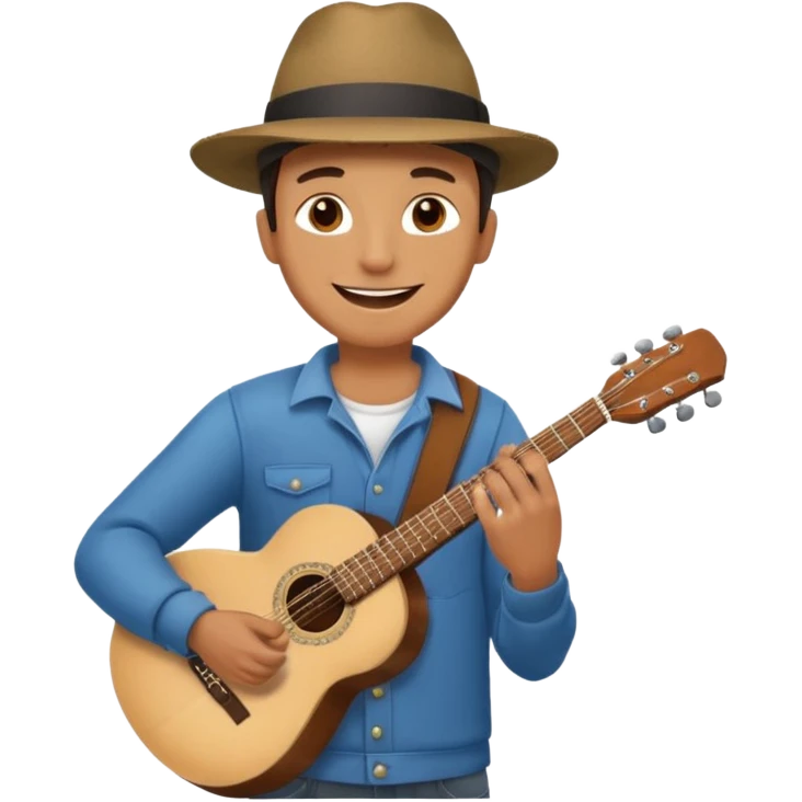 Street Music Performer man  emoji