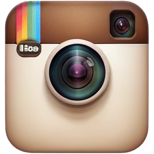 Instagram logo emoji
