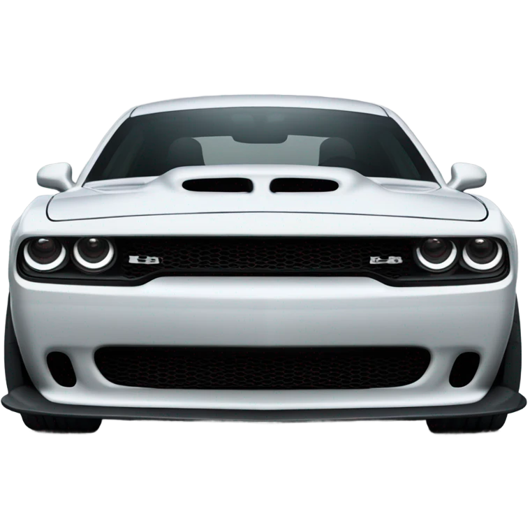 A hellcat scat pack emoji