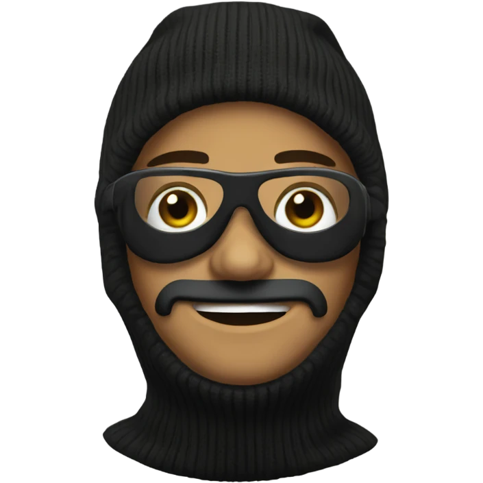 Ski mask emoji