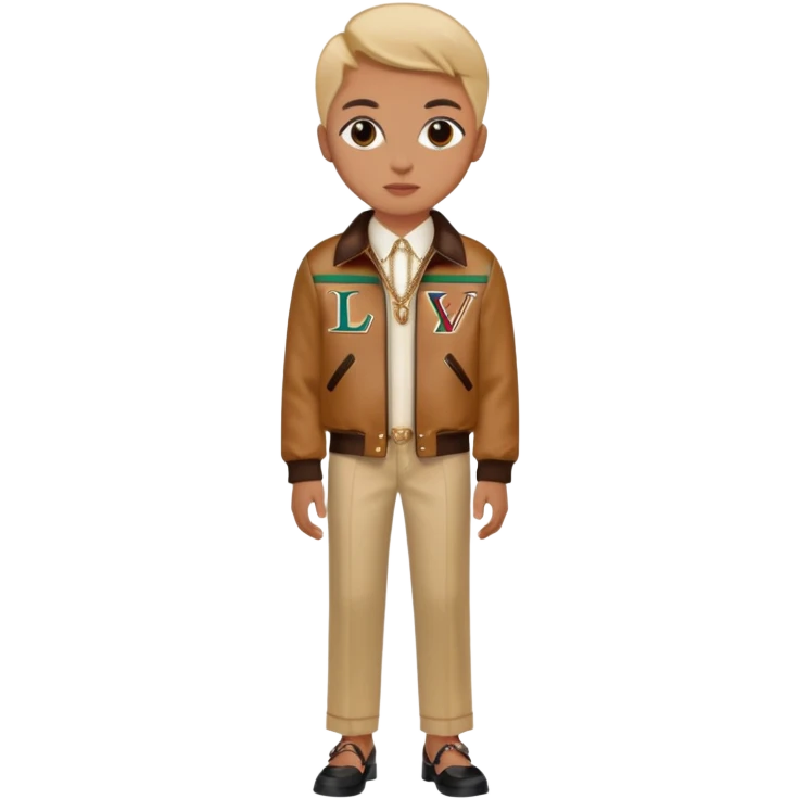 Hobo wearing lv and gucci  emoji