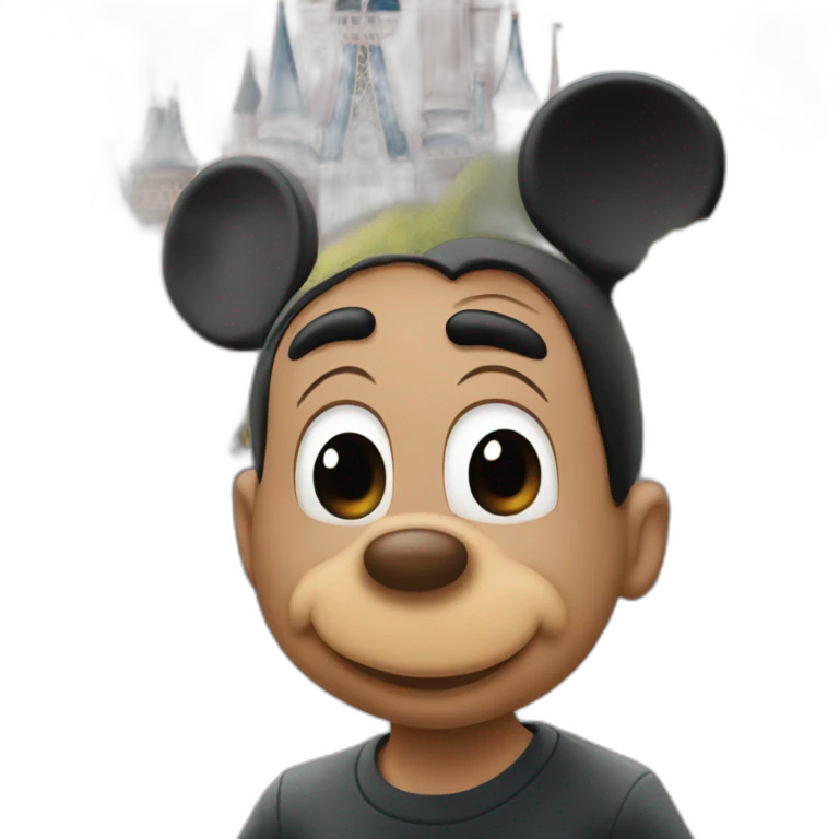mickey-mouse-in-disney-world emoji