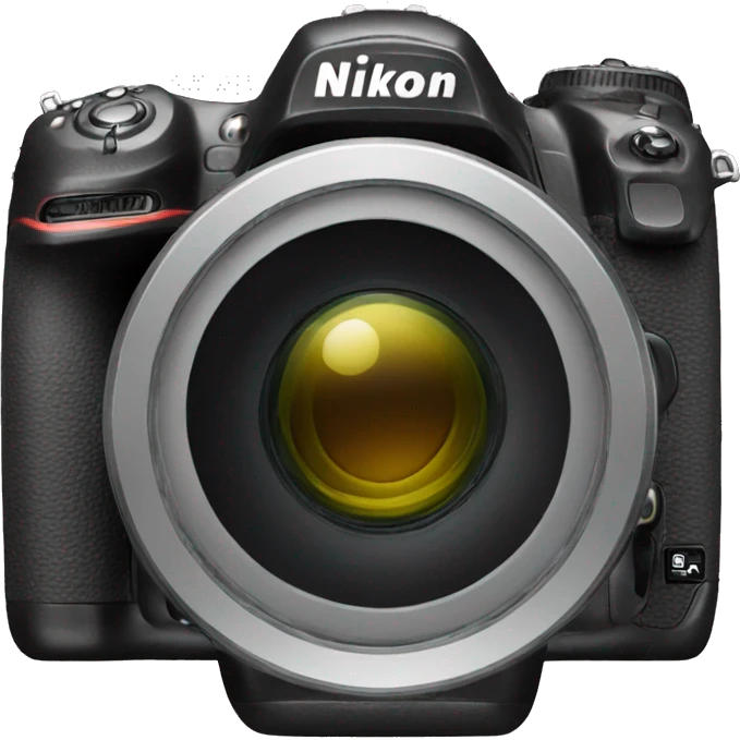 Nikon camera emoji