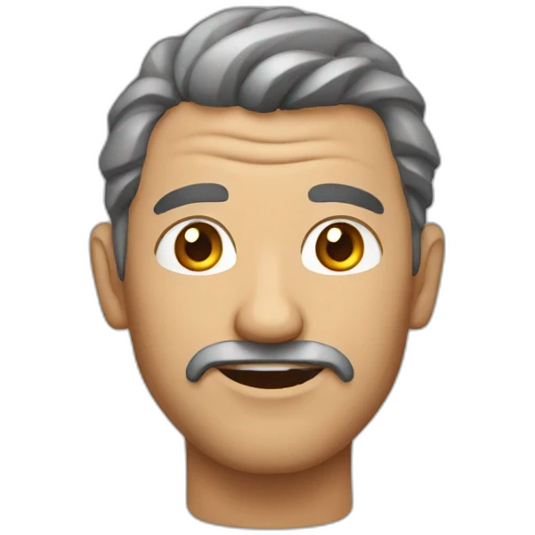man with nails emoji