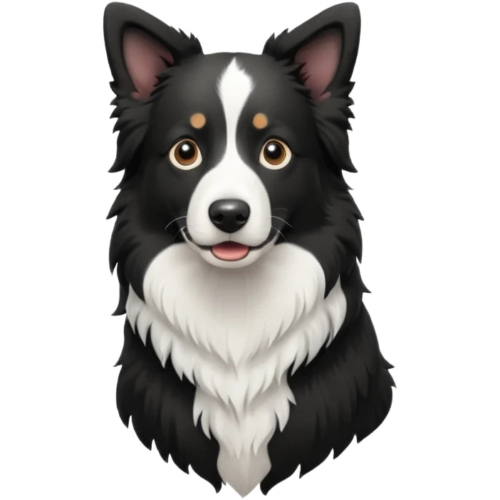 Border collie emoji