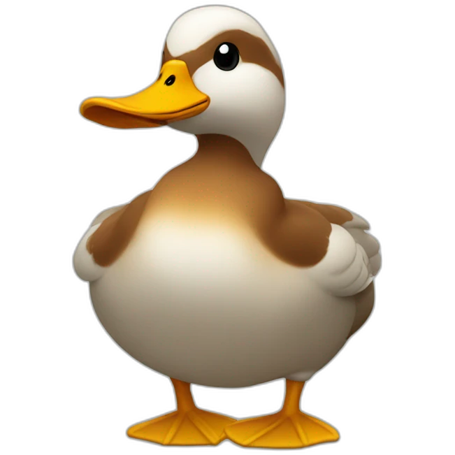 Canard musclé emoji