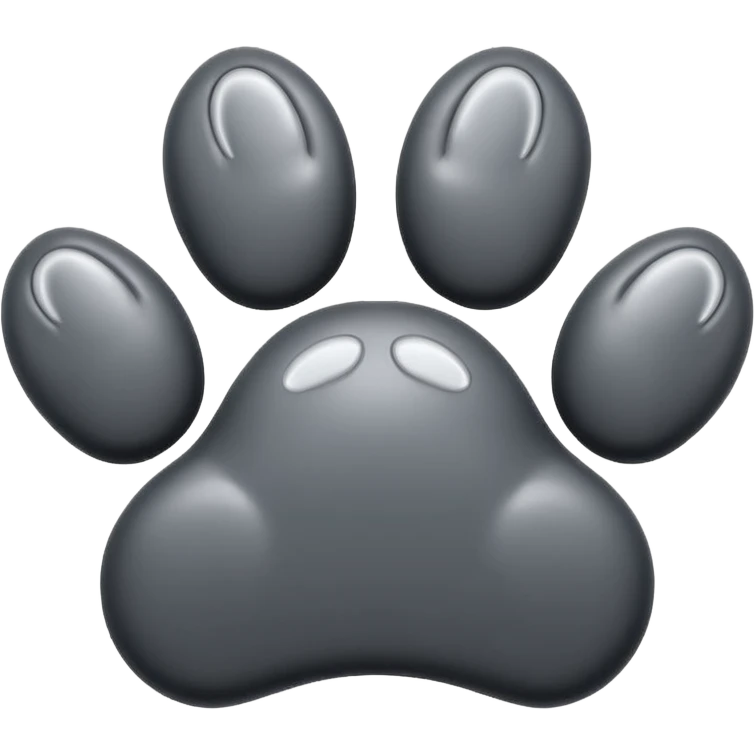 mac os icon paw cat emoji