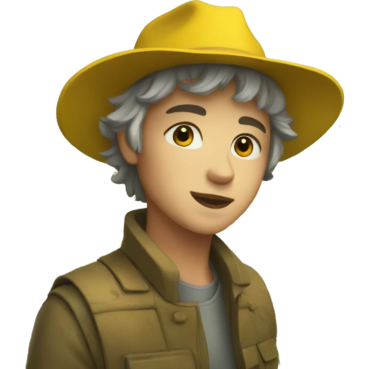 Yellow meadow emoji