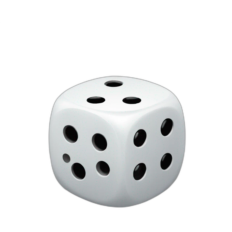 dice cartoon  emoji