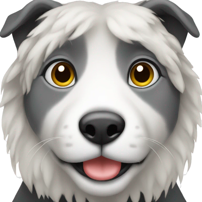 Black or white kolie emoji