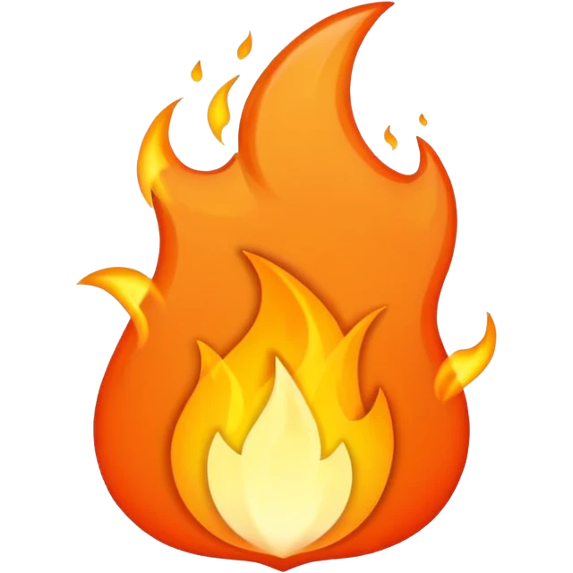 Flame emoji