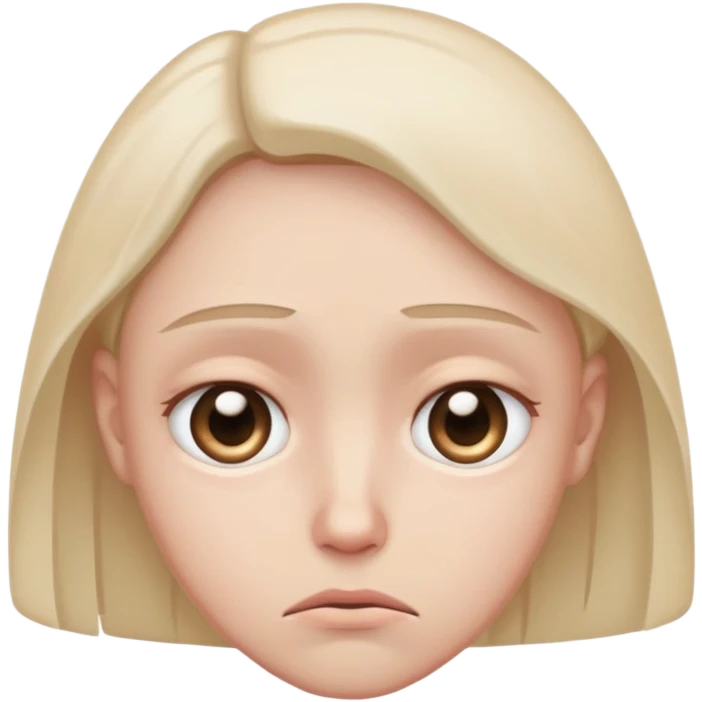 depressed emoji
