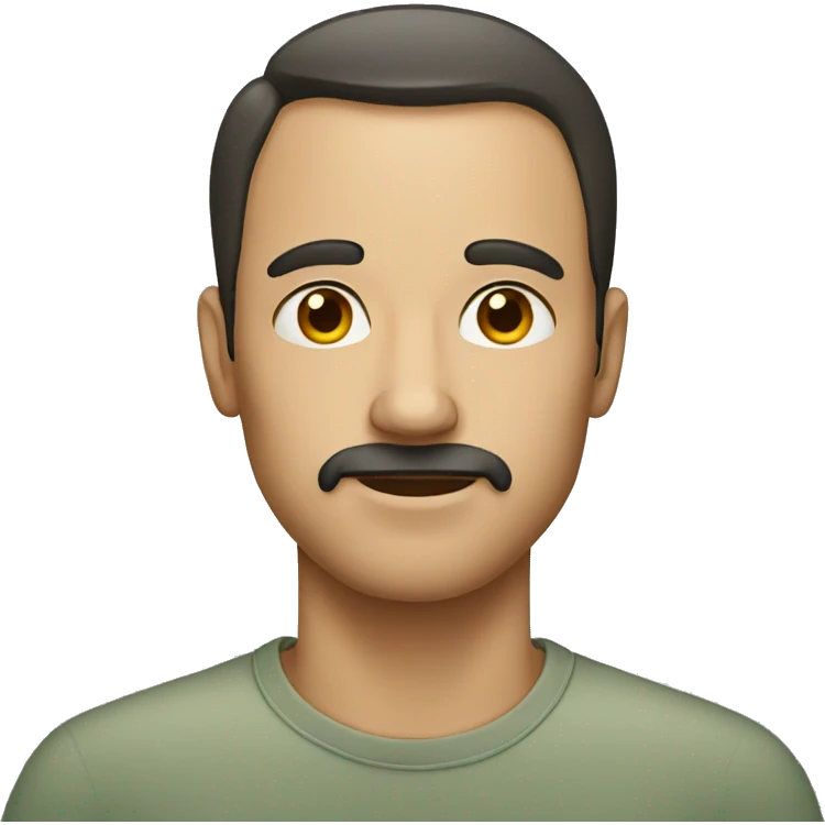 Man with dark circles emoji