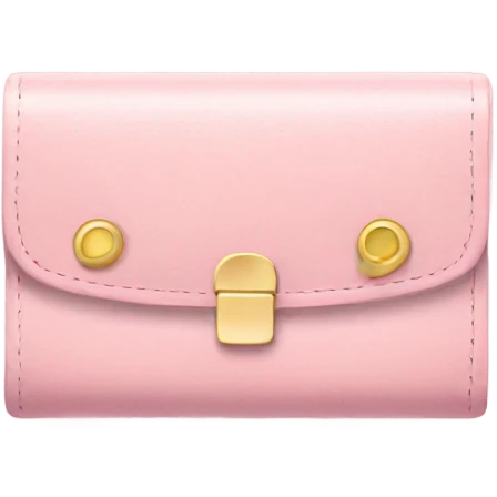 Light pink wallet emoji