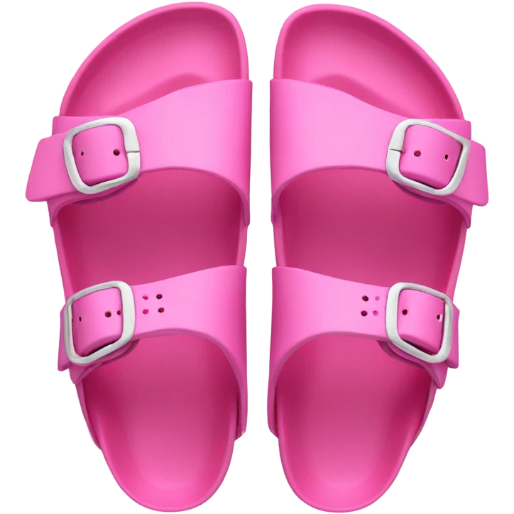 Pink Birkenstocks emoji