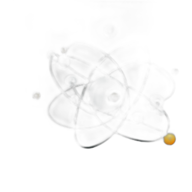 atom continuous line with a plane emoji