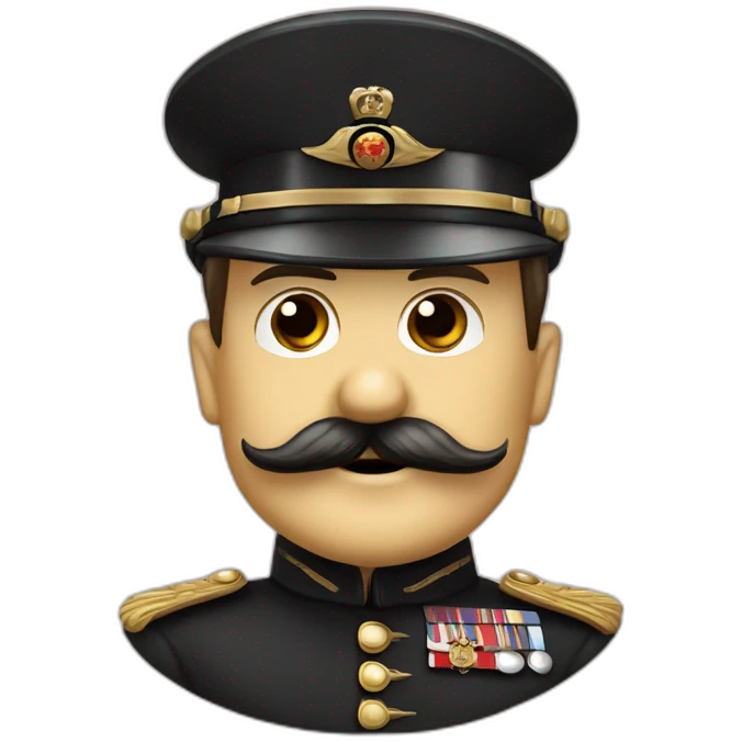 king-charles-adolf-hitler-franking-moustache happy emoji