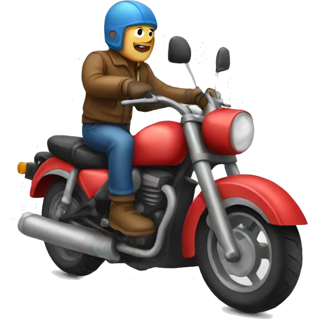 Moto delivery emoji