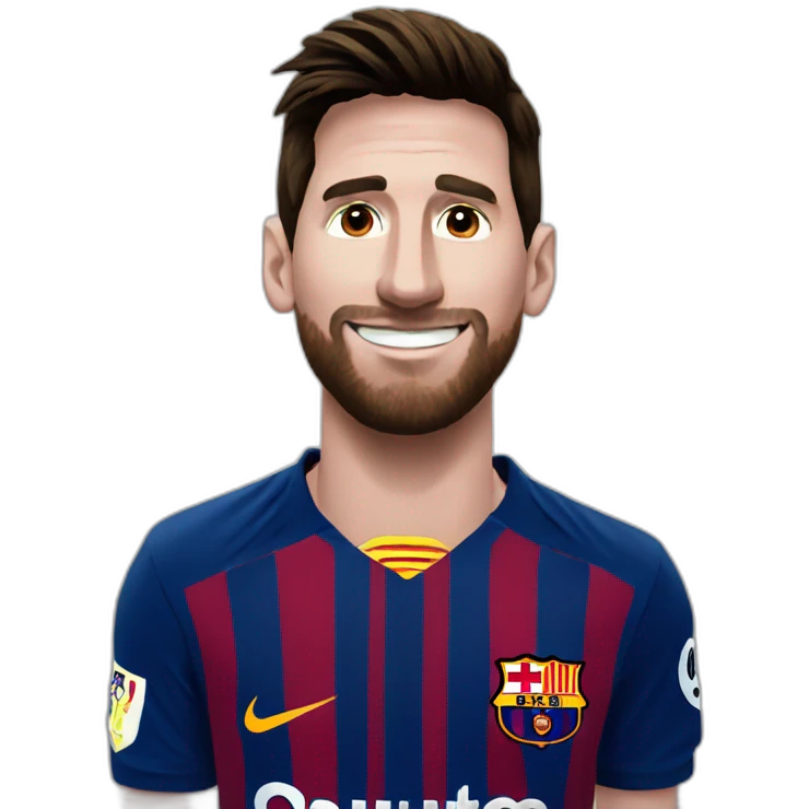 Messi real emoji