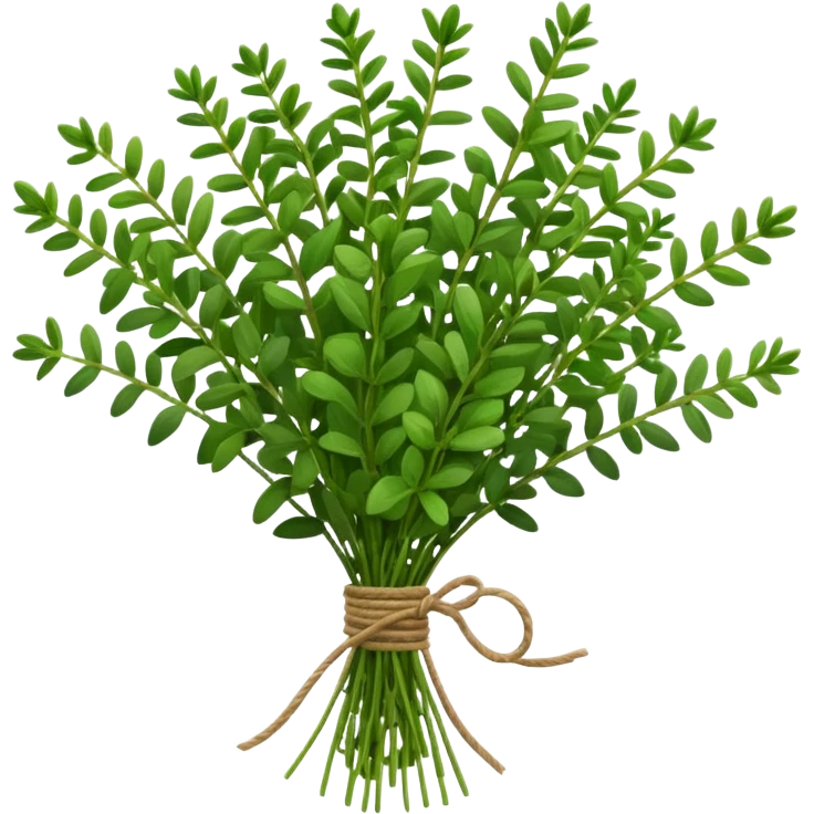 thyme herb bouquet emoji