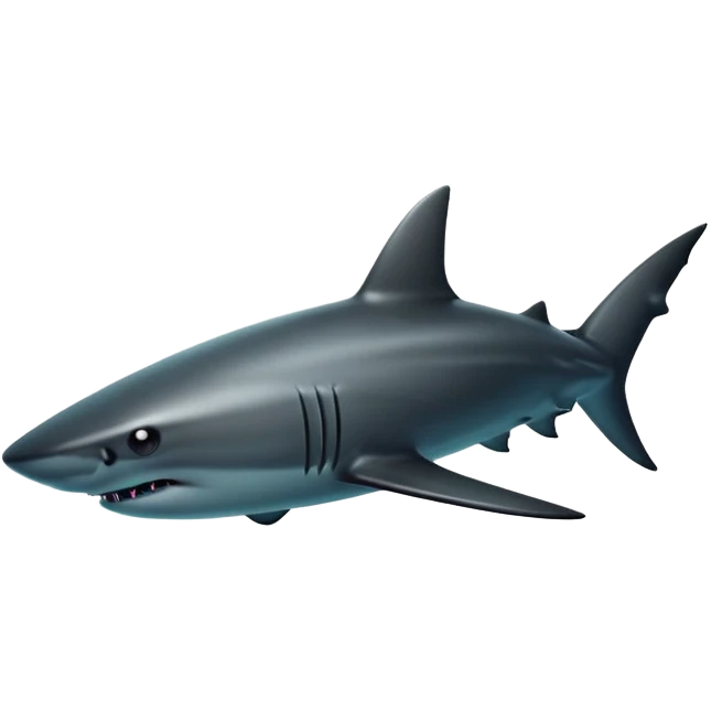 Black shark emoji