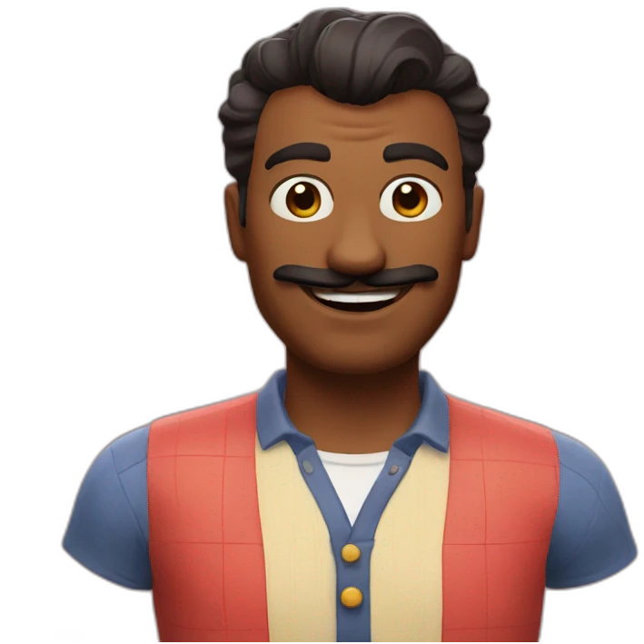 Hello neighbor emoji