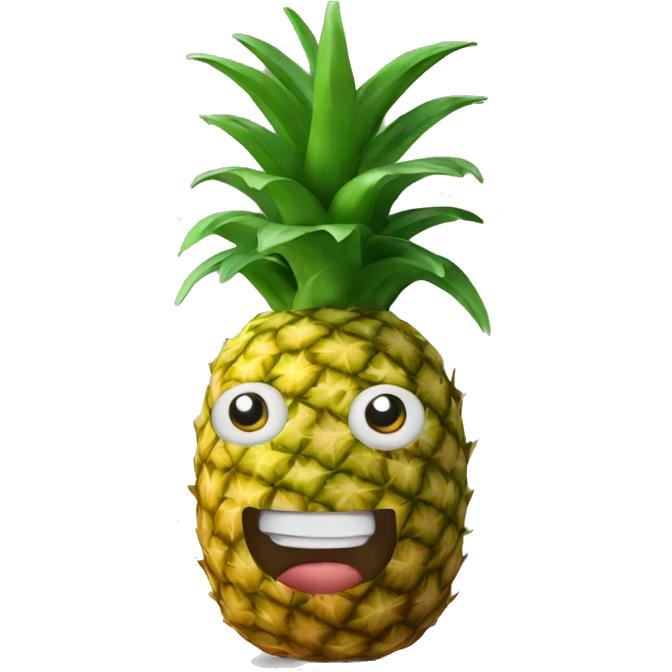 Newton pineapple  emoji