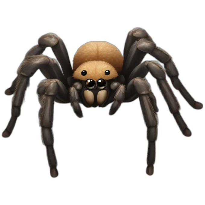 cute tarantula emoji