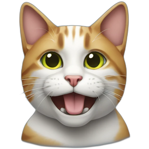 A cat who smokes emoji