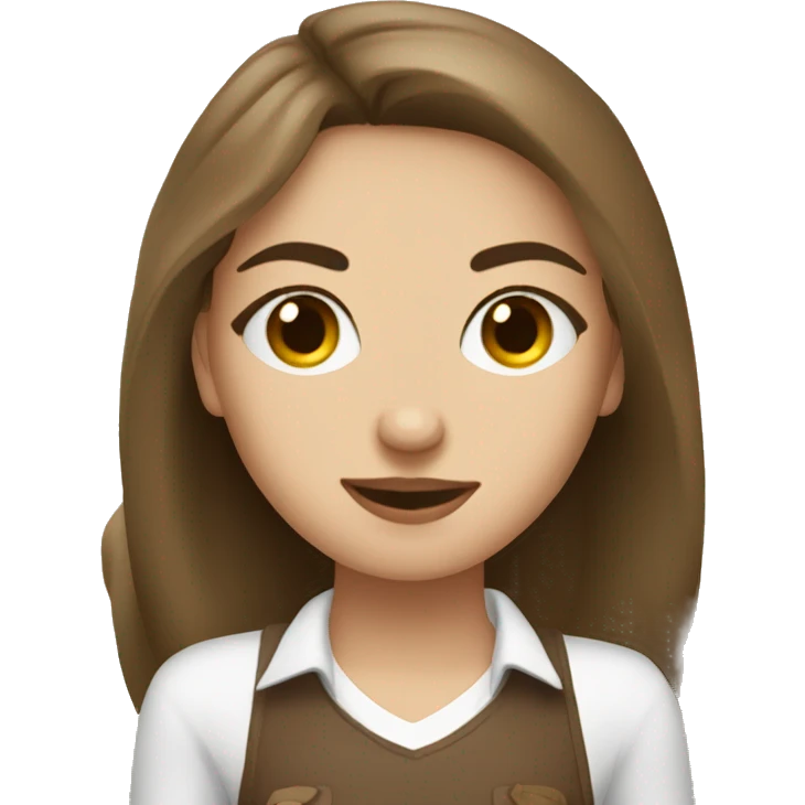 Two Caucasian girls with eye bags and coffees emoji