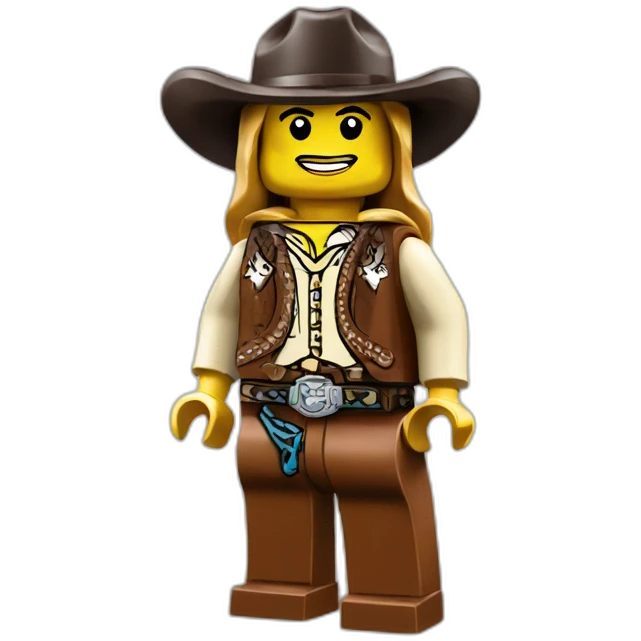 lego cowboy emoji