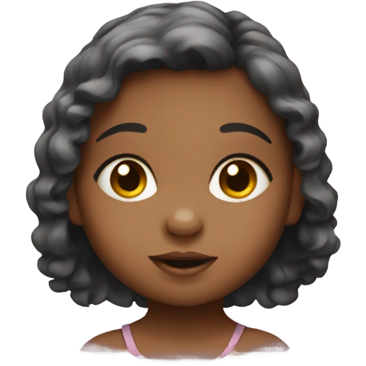 Baby girl emoji