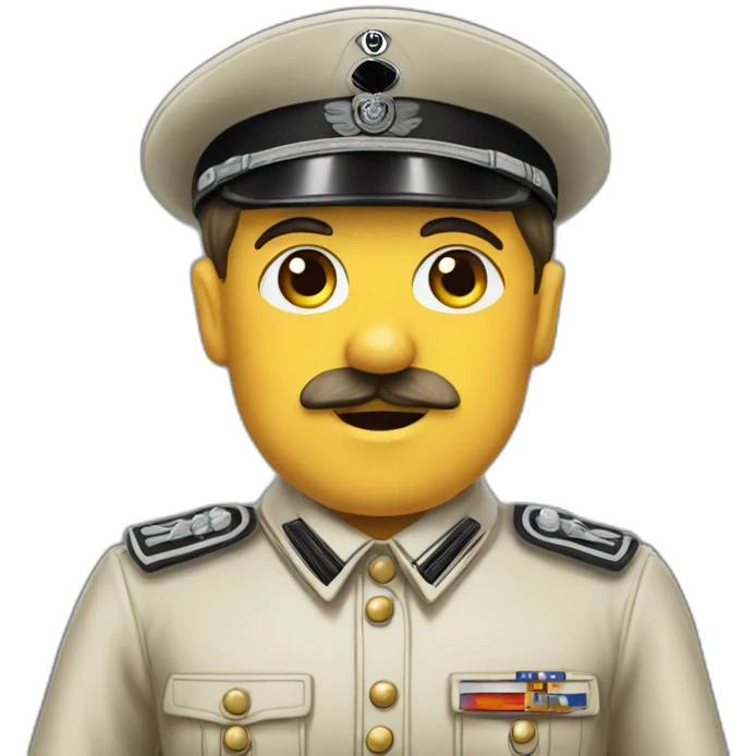 Hitler-uniforme-allemand emoji