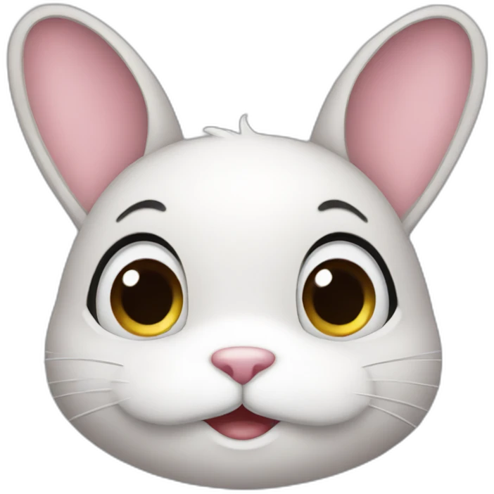 cute-bunny-face emoji