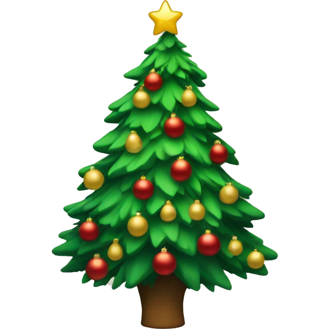 Cristmas tree  emoji