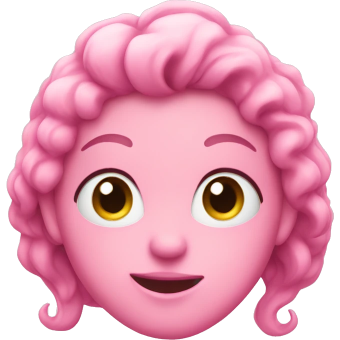 Pink hart emoji