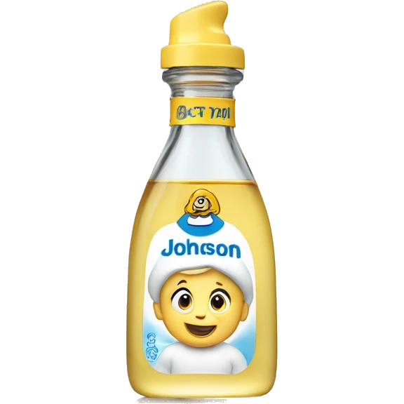 johnson johson baby oil bottle emoji